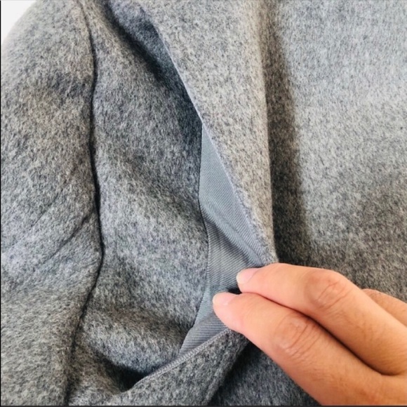 Rare! Stella McCartney Gray Wool Moto Biker Jacket Like New! - Picture 11 of 16